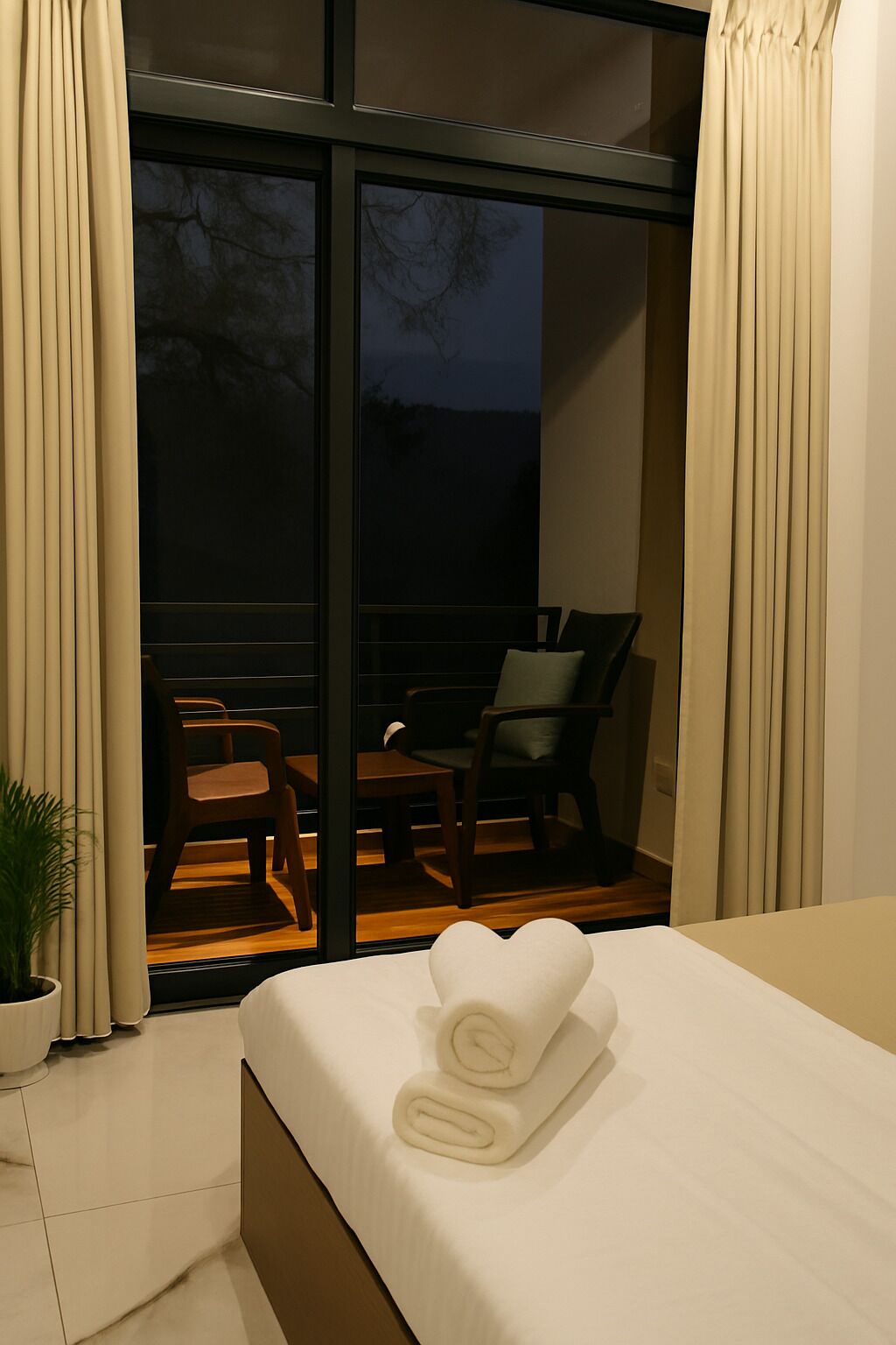 4 室のベッドルーム、アイロン / アイロン台、WiFi (無料)、ベッドシーツ