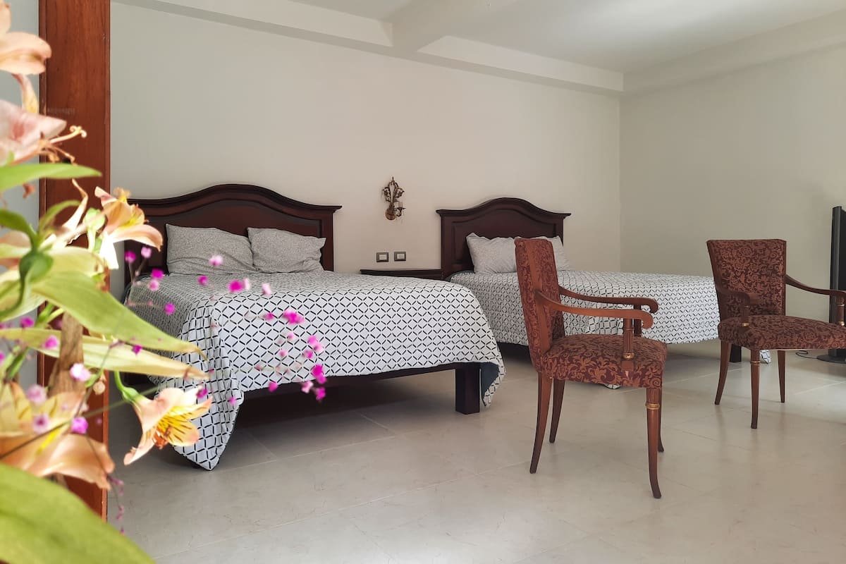 Family Quadruple Room, 1 Bedroom | Egyptian cotton sheets, premium bedding, Select Comfort beds