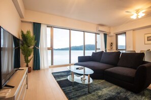 Standard Apartment | Living area | TV - LaLacourt Seaside YAGAJI 2D (Nago)