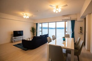 Standard Apartment | Living area | TV - LaLacourt Seaside YAGAJI 2D (Nago)