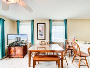 公寓客房, 2 間臥室 | 用餐區