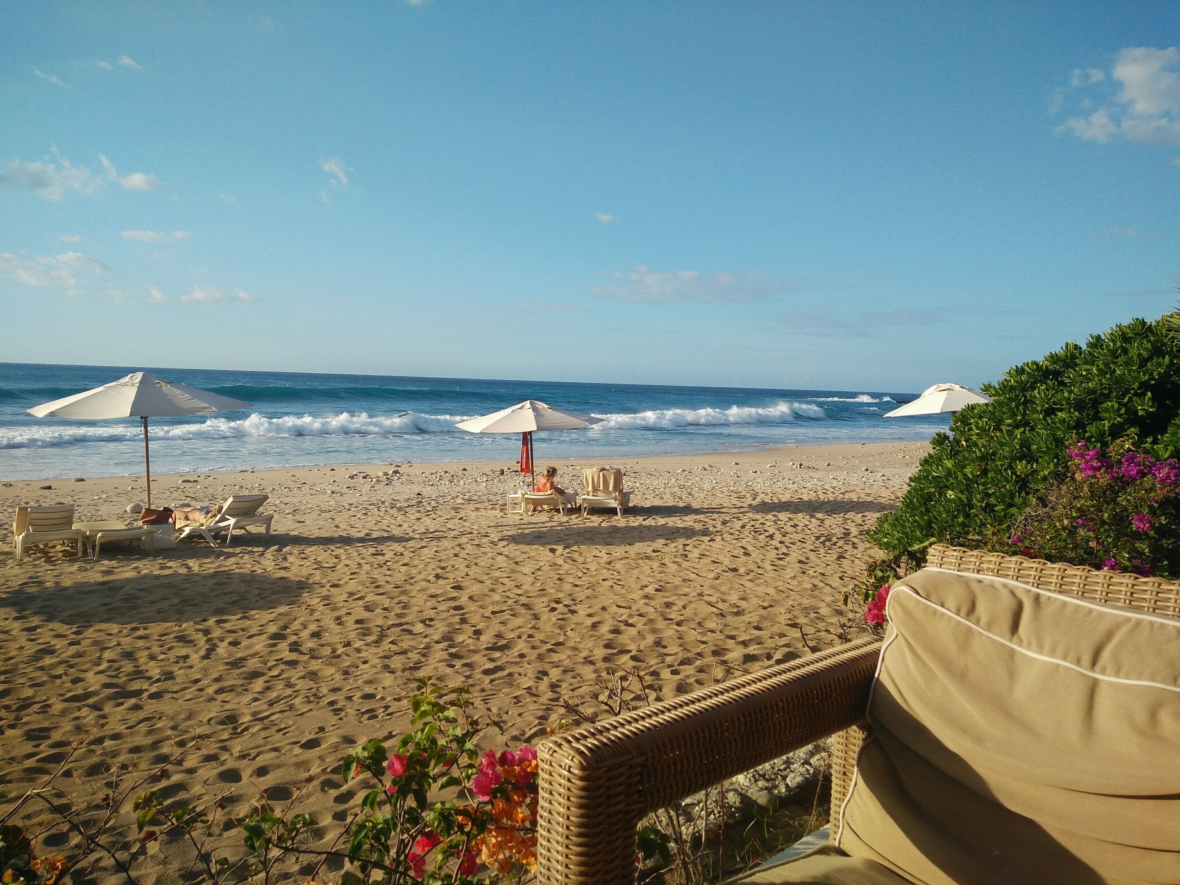 Playa en los alrededores y toallas de playa 