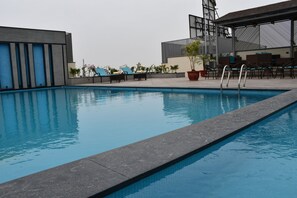 Rooftop pool
