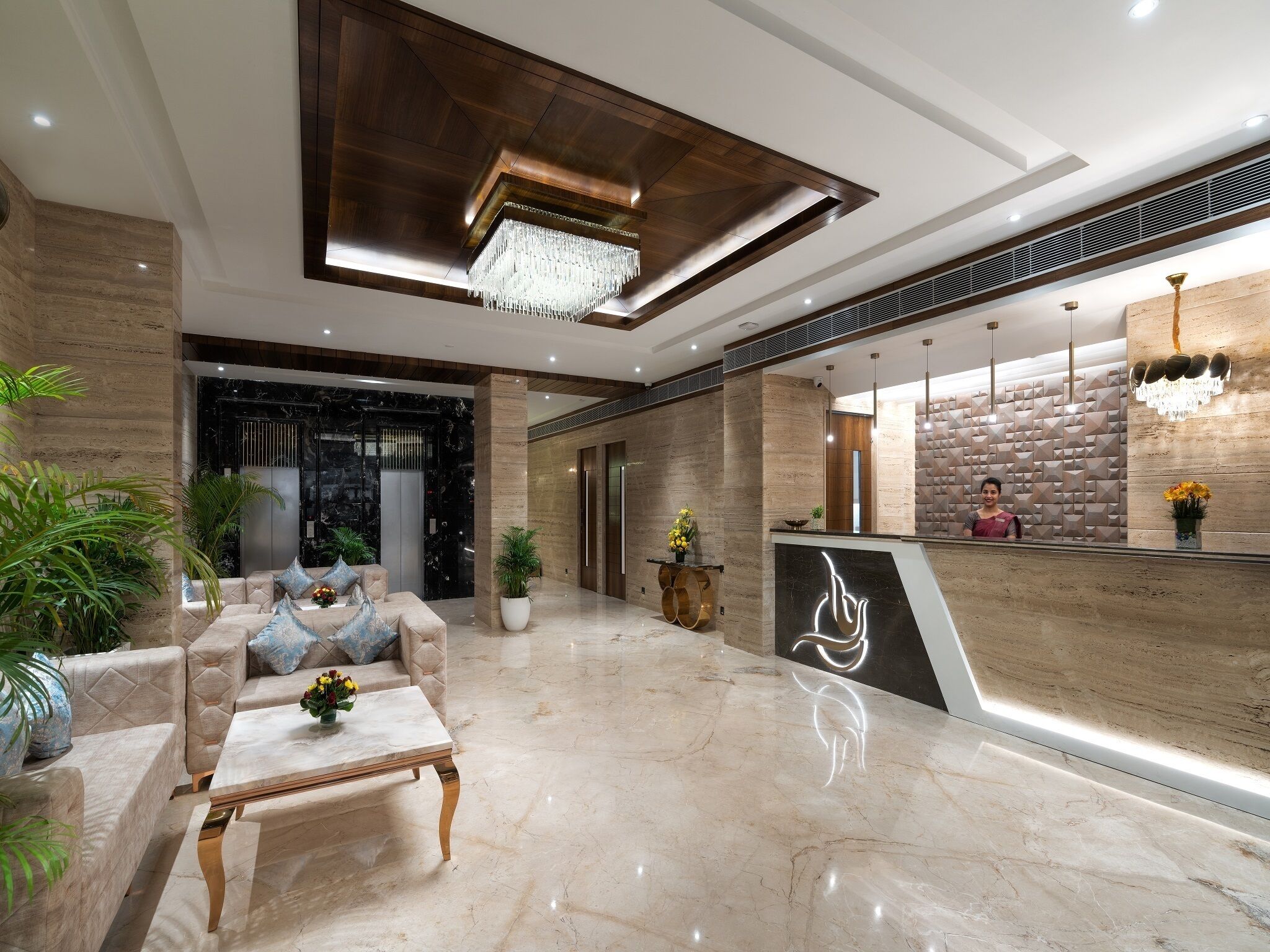 Quầy tiếp tân