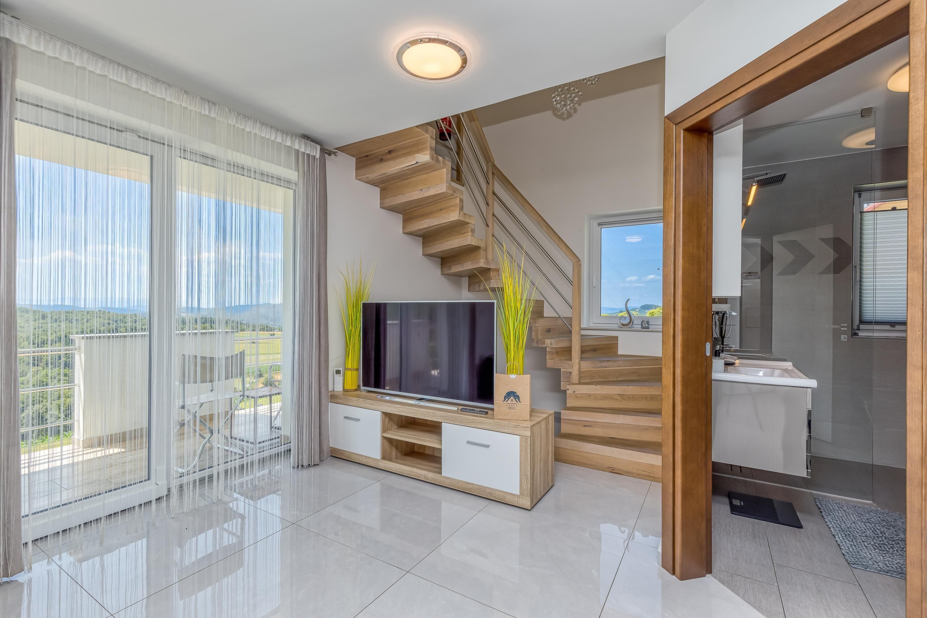 Family Villa, Multiple Bedrooms, Mountainside (Pool & Whirlpool Villa Art Four) | Interior