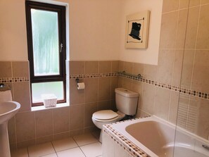 Douche, serviettes fournies