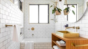 Hair dryer, towels