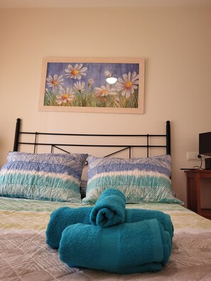 2 bedrooms, desk, iron/ironing board, free WiFi