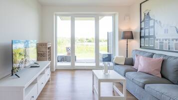 Fernseher, Stereoanlage