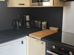 Fridge, microwave, dishwasher - Duplex chalet 3 rooms, 6 pers, Superdevoluy station (Le Dévoluy)