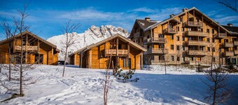 3-room chalet, terrace, games, near slopes