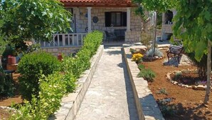 House (Five Bedroom Holiday Home with Terrac) | Exterior - House for Rent Nikoletta (Postira)
