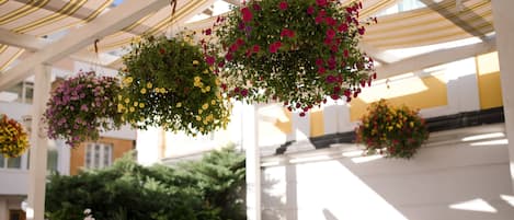 Área para banquetes al aire libre