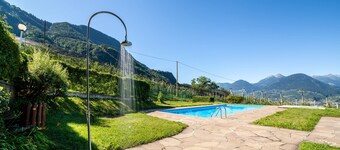 Apartment 'Ella' with Mountain View, Pool (June - August), Private Terrace, and Wi-Fi