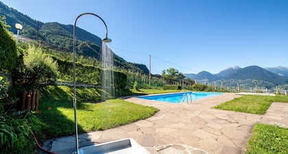 Apartment 'Ella' with Mountain View, Pool (June - August), Private Terrace, and Wi-Fi