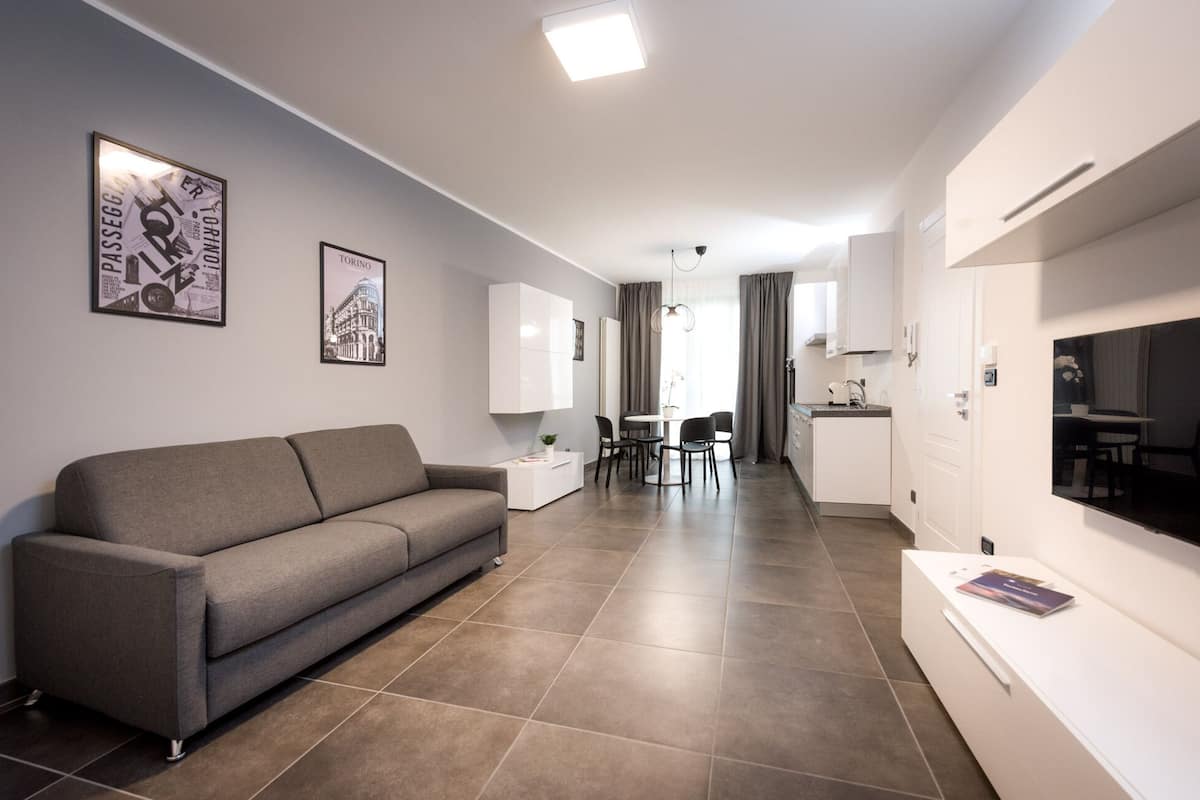 Superior Apartment, 1 Bedroom | Living area