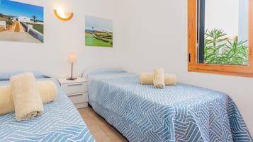 2 間睡房、熨斗/熨衫板、免費 Wi-Fi、床單