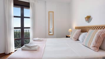 2 makuuhuonetta, silitysrauta/-lauta, ilmainen Wi-Fi, vuodevaatteet