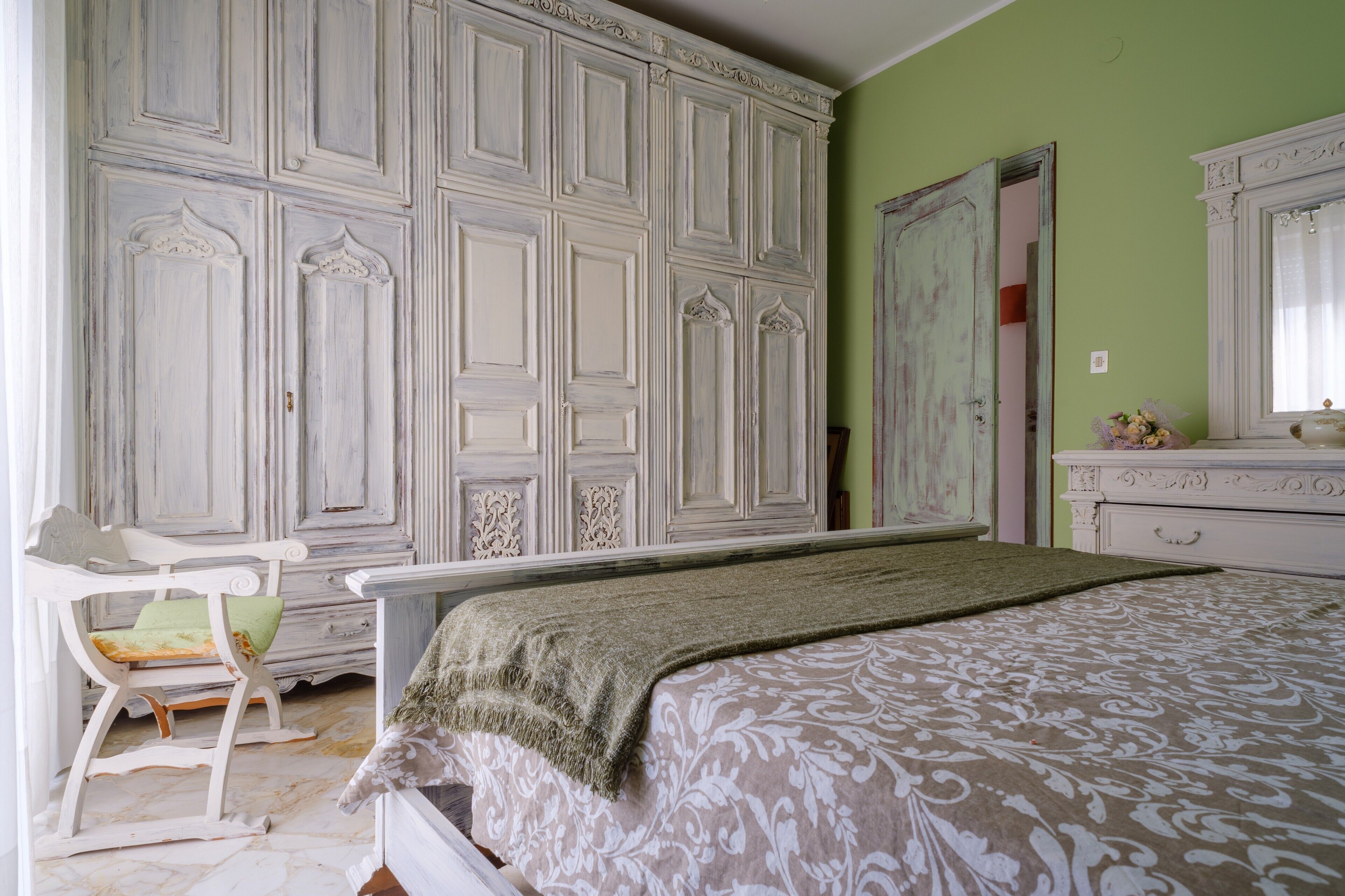 2 sovrum och sängkläder