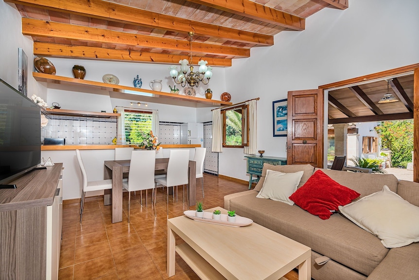 Casa De Vacaciones Villa Moreno Ii Con Piscina, Jardín Y Wi-fi - Pollensa