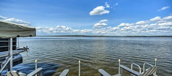 Fire Pit + Sauna: Waterfront Escape in Crosslake!