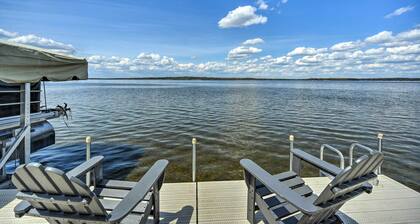 Fire Pit + Sauna: Waterfront Escape in Crosslake!