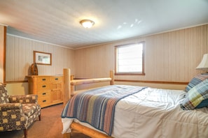2 chambres, bureau, Wi-Fi, draps fournis