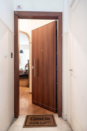 Interior entrance
