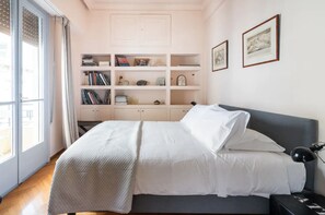 Desk, iron/ironing board, free WiFi, bed sheets
