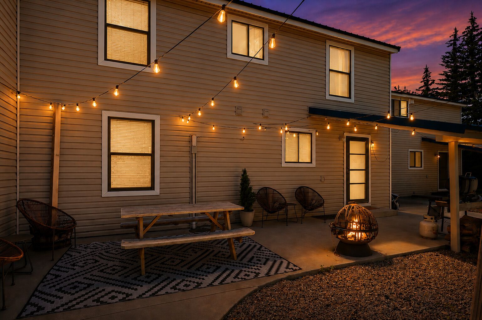 Outdoor dining