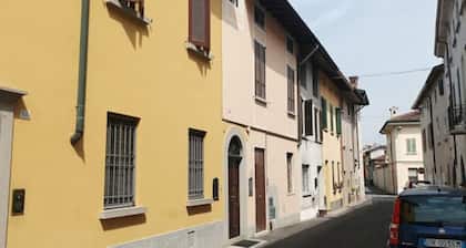 A stone's throw from the castle