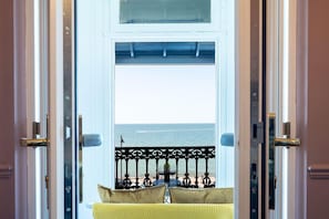 Step out onto the balcony and take in the breathtaking sea views from the comfort of your own space.