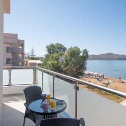 Family Studio, Sea View | Balcony view