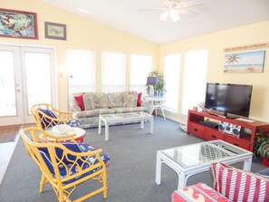 House, 3 Bedrooms | Living room - 046 Our Beach House by ACP (Dauphin Island)