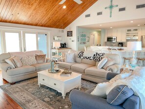 Ferienhaus, 3 Schlafzimmer | Wohnzimmer