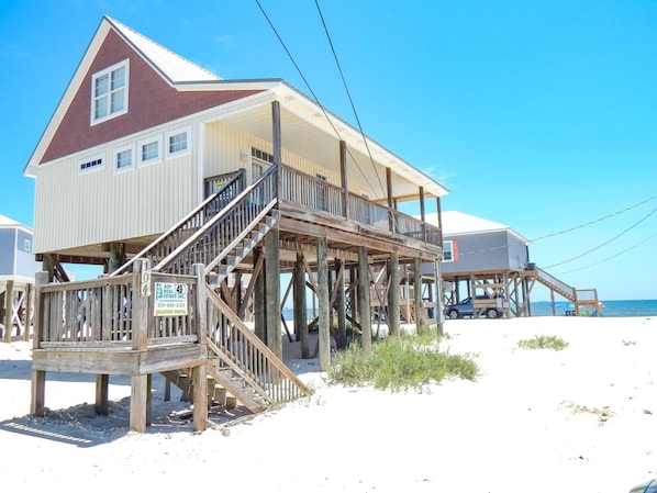 House, 3 Bedrooms | Exterior - 049 Beach Comber by ACP (Dauphin Island)