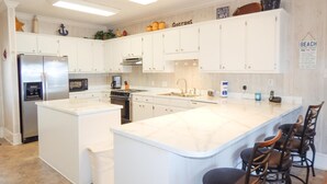 House, 4 Bedrooms | Private kitchen - 036 Island Time by ACP (Dauphin Island)