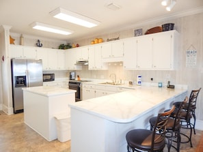 House, 4 Bedrooms | Private kitchen - 036 Island Time by ACP (Dauphin Island)