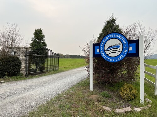 River front Camping site, Gated entry.