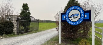 River front Camping site, Gated entry.