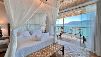 Luxury-Suite | Verdunkelungsvorhänge, Bügeleisen/Bügelbrett, kostenloses WLAN