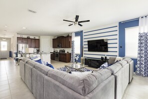 Smart TV, foosball, table tennis
