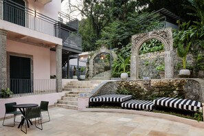 Overnattingsstedets uteområder