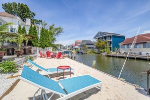 Terrace/patio - Ocean City Paradise, Large Outside Deck, Bar&Grill (Ocean City)