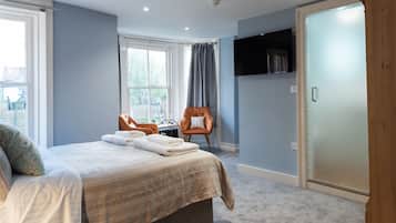 Comfort-Zimmer | Bügeleisen/Bügelbrett, kostenloses WLAN, Bettwäsche