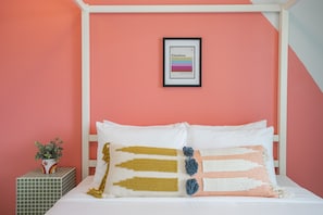 4 chambres, accès à Internet, literie fournie