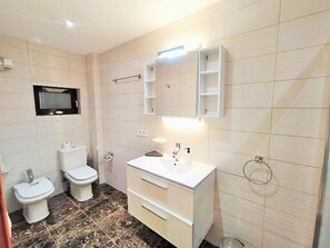Shower, bidet