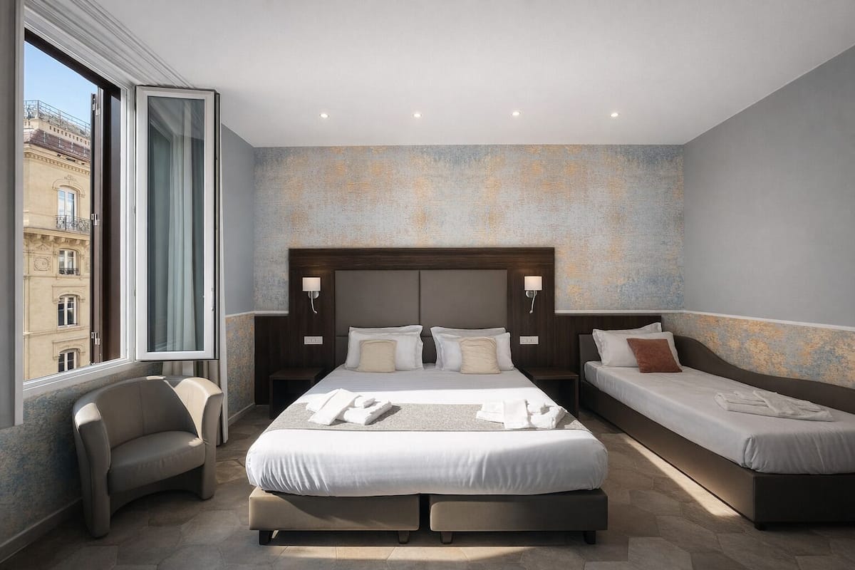 Minibar, in-room safe, desk, blackout drapes