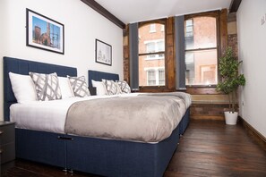 Huoneisto | Silitysrauta/-lauta, ilmainen Wi-Fi, vuodevaatteet