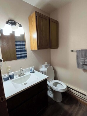Bathtub, hair dryer, towels - 1 Bed 1 Bath Apartment at Northtowne Apartments! (Tomah)